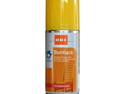 OBI Buntlack Spray RAL 1021 hochglänzend 150 ml