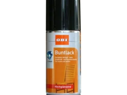 OBI Sprühlacke|Buntlacke^Buntlack Spray RAL 9005 hochglänzend 150 ml