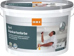 OBI Innenfarben^2in1 Gipskartonfarbe 5 l