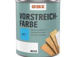OBI Weißlacke|Grundierung^Vorstreichfarbe Weiß matt 2 l