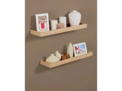 Schweberegale^OBI Wandboard Holznachbildung 60 cm x 15 cm x 4 cm