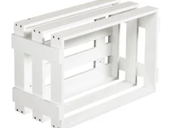 OBI Flaschenregale|Bücherregale^Weinkiste Gramon Weiß 55 cm x 25 cm x 35 cm