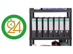 Ondis24 Kunststoffregal Steckregal Schwerlastregal 60 x 30 x 135 cm