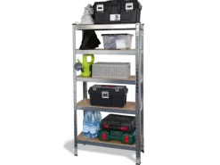 Ondis24 Kellerregale^Steckregal Metallregal Basti 70 x 30 Verzinkt