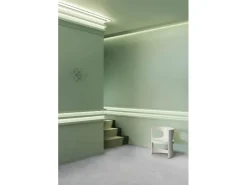 Zierprofile^ORAC DECOR C380 MODERN L3 Eckleiste Zierleiste Indirekte Beleuchtung 2 m 200 cm x 5 cm x 5 cm Weiß