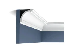 Zierprofile^ORAC DECOR CB512N BASIXX Stuckprofil Dekor Zierleiste Eck-Wand-Decken-Leiste 2 m 200 cm x 9,5 cm x 10 cm Weiß