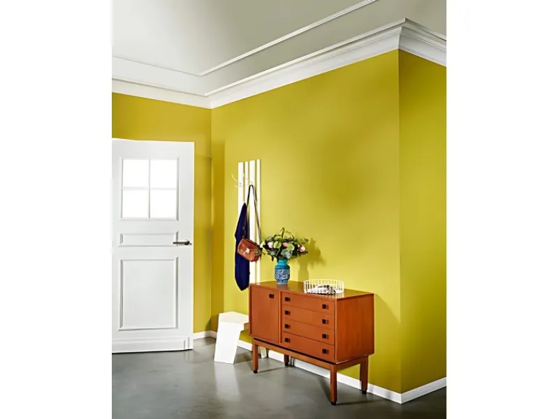 Zierprofile^ORAC DECOR CB512N BASIXX Stuckprofil Dekor Zierleiste Eck-Wand-Decken-Leiste 2 m 200 cm x 9,5 cm x 10 cm Weiß