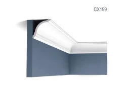 ORAC DECOR CX199 AXXENT Eckleiste Zierleiste Stuckleiste 2 m Weiß