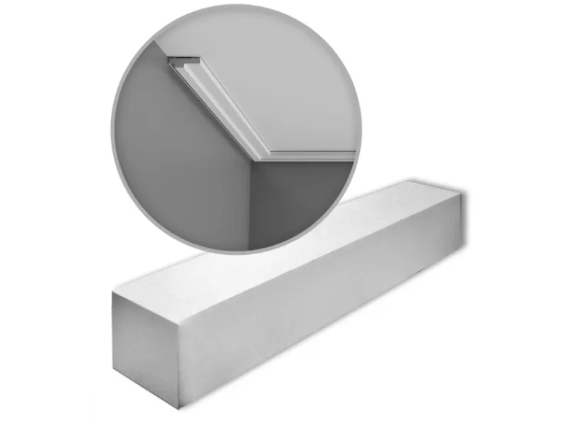 Zierprofile^ORAC DECOR CX160 AXXENT Zierleisten 1 Karton Set mit 10 Stuckleisten 20 m Weiß