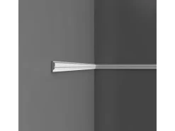 Zierprofile^ORAC DECOR PX116 AXXENT Profilleiste Zierleiste Wand-Dekor-Fries-Leiste 2 m 200 cm x 3,1 cm x 1 cm Weiß