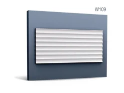 ORAC DECOR W109-Box MODERN 3D Wandpaneele 1 Karton mit 12 Zierlementen Weiß