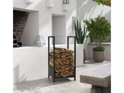 Outsunny Holzregale^Kaminholzregal Kaminholzlager Stapelhilfe