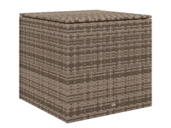 Outsunny Aufbewahrung^Polyrattan Auflagenbox mit Deckel