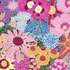 PPD Tischtücher|Papier Servietten^Papierservietten mit Blumen 16,5 cm x 16,5 cm 20 Stück Bunt FSC®