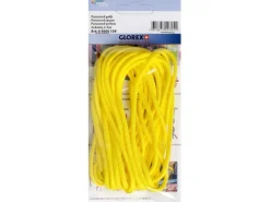 Schmuckbasteln^Paracord Nylonschnur Gelb 2 x 4 mm, Länge 5 m