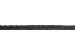 Paracord Nylonschnur Schwarz 2 x 4 mm, Länge 5 m
