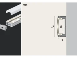 Paulmann Base Profil 1 m mit Diffusor