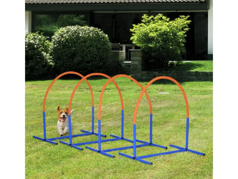 PawHut Hundebedarf^Hunde-Agility-Trainingsgeräte mit Tragetasche