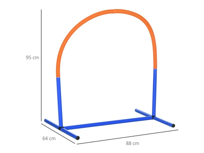 PawHut Hundebedarf^Hunde-Agility-Trainingsgeräte mit Tragetasche