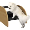 PawHut Sofas^Hundetreppe 3 Stufen mit Seitenwand