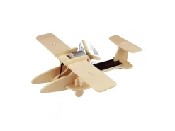 Pebaro Bastelzubehör^Solar-Bausatz Sportflugzeug mit Motor