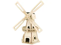 Pebaro Bastelzubehör^Solar-Bausatz Windmühle mit Motor
