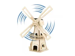 Pebaro Bastelzubehör^Solar-Bausatz Windmühle mit Motor
