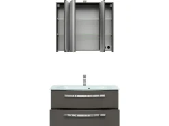 Pelipal Weißlacke^Badmöbel-Set Serie 4005 3-tlg. 92 cm