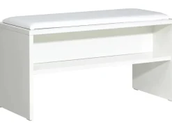 Pelipal Sitzbank Quantum 05 Weiß Glanz 90 cm