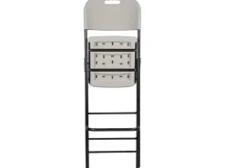 Perel Stühle|Hocker^Barhocker mit Rückenlehne Kunststoff klappbar