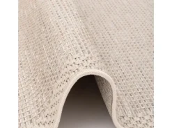 Bordüren^Pergamon In & Outdoor Teppich Flachgewebe Ottawa Bordüre Beige 120x170cm