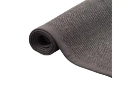 Bordüren^Pergamon Sisalteppich Natura Klassisch mit Bordüre Anthrazit 150x150cm