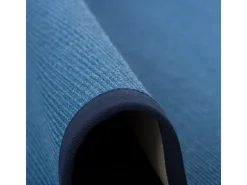 Bordüren^Pergamon Sisalteppich Natura Klassisch mit Bordüre Blau 150x150cm