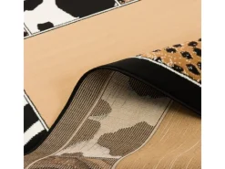 Bordüren^Pergamon Trendline Teppich Afrika Bordüre Beige Beige 160x225cm