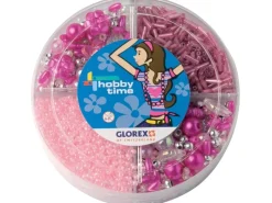 Schmuckbasteln^Perlen-Set Pink