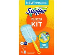 Bücherregale^P&G Staubmagnet-Set Swiffer Duster mit 3 Tüchern