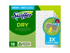 Reinigung^P&G Trockene Bodentücher Swiffer Nachfüllpackung 18 Stück