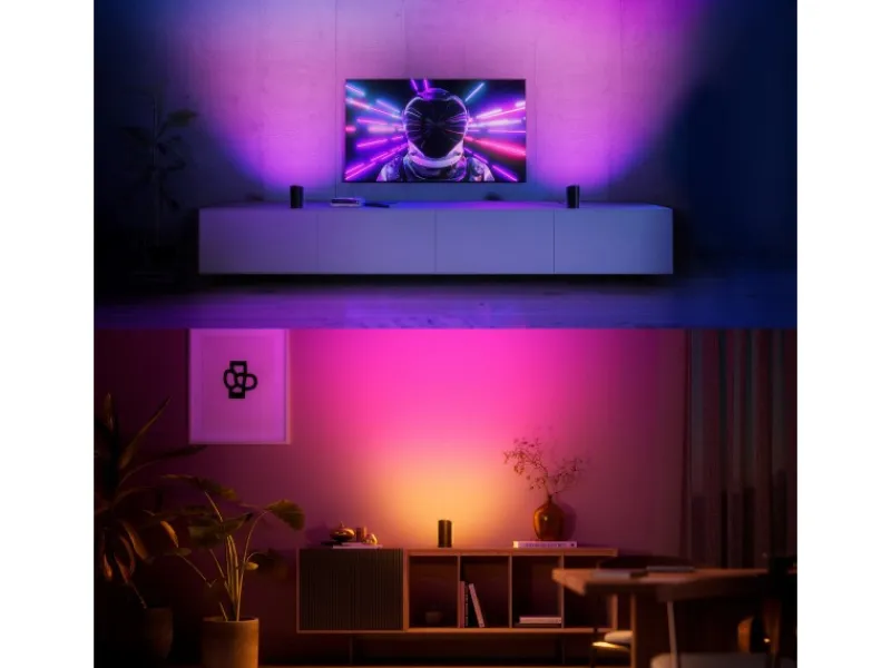 Philips Hue LED-Wallwasher Play CCT 15,7 cm x 9,1 cm Doppelpack