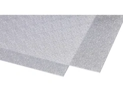 Gutta Polystyrol-Platte 2,5 mm "Cristall" Transparent 1000 mm x 1000 mm