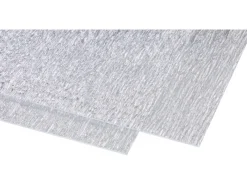 Gutta Vitrinen^Polystyrol-Platte 5 mm "Rinde grob" Transparent 2000 mm x 1000 mm