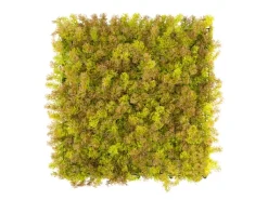 Primaflor Kunstpflanzen^Kunsthecke Moos Braun 50x50cm