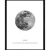 Pro Art Bilder^Bild Framed Art Blue moon 40 cm x 30 cm