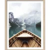 Pro Art Bilder^Bild Framed Art Bootsfahrt auf Bergsee 40 cm x 30 cm