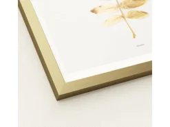 Pro Art Bilder^Bild Framed Art Golden Leaf II 30 cm x 30 cm