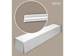 Zierprofile^PROFHOME 650130 Eckleisten 1 Karton Set mit 10 Zierleisten 20 m Weiß