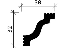 Zierprofile^PROFHOME 650130 Eckleisten 1 Karton Set mit 10 Zierleisten 20 m Weiß