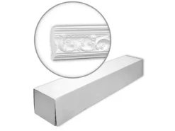 Zierprofile^PROFHOME 150124 Eckleisten 1 Karton Set mit 10 Zierleisten 20 m Weiß