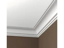 PROFHOME 150108 Eckleisten 1 Karton Set mit 10 Zierleisten 20 m Weiß