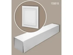 Deckenplatten^PROFHOME 159818-Box 3D Wandpaneele 1 Karton Set mit 6 Paneelen 1,5 m2 Weiß