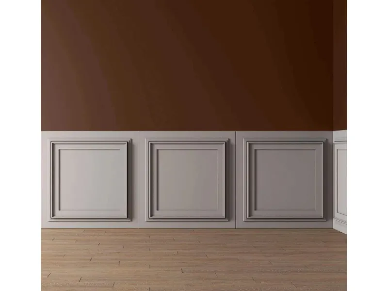 Deckenplatten^PROFHOME 159818-Box 3D Wandpaneele 1 Karton Set mit 6 Paneelen 1,5 m2 Weiß